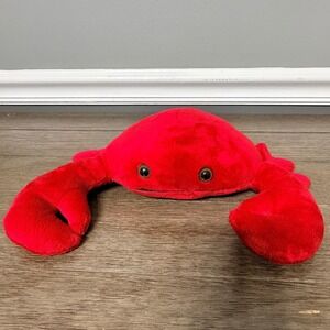Wishpets Crabby the Crab Plush 2004 Stuffed Animal Red Toy Kids‎